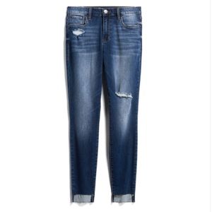 STS BLUE Scissor Hem Skinny Jeans
